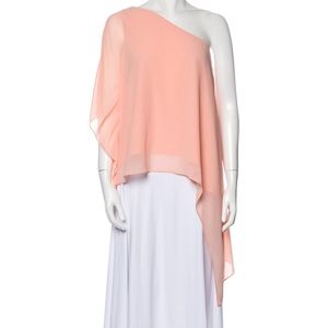 Haute Hippie
One-Shoulder Three-Quarter Sleeve Crop Top
Size: L